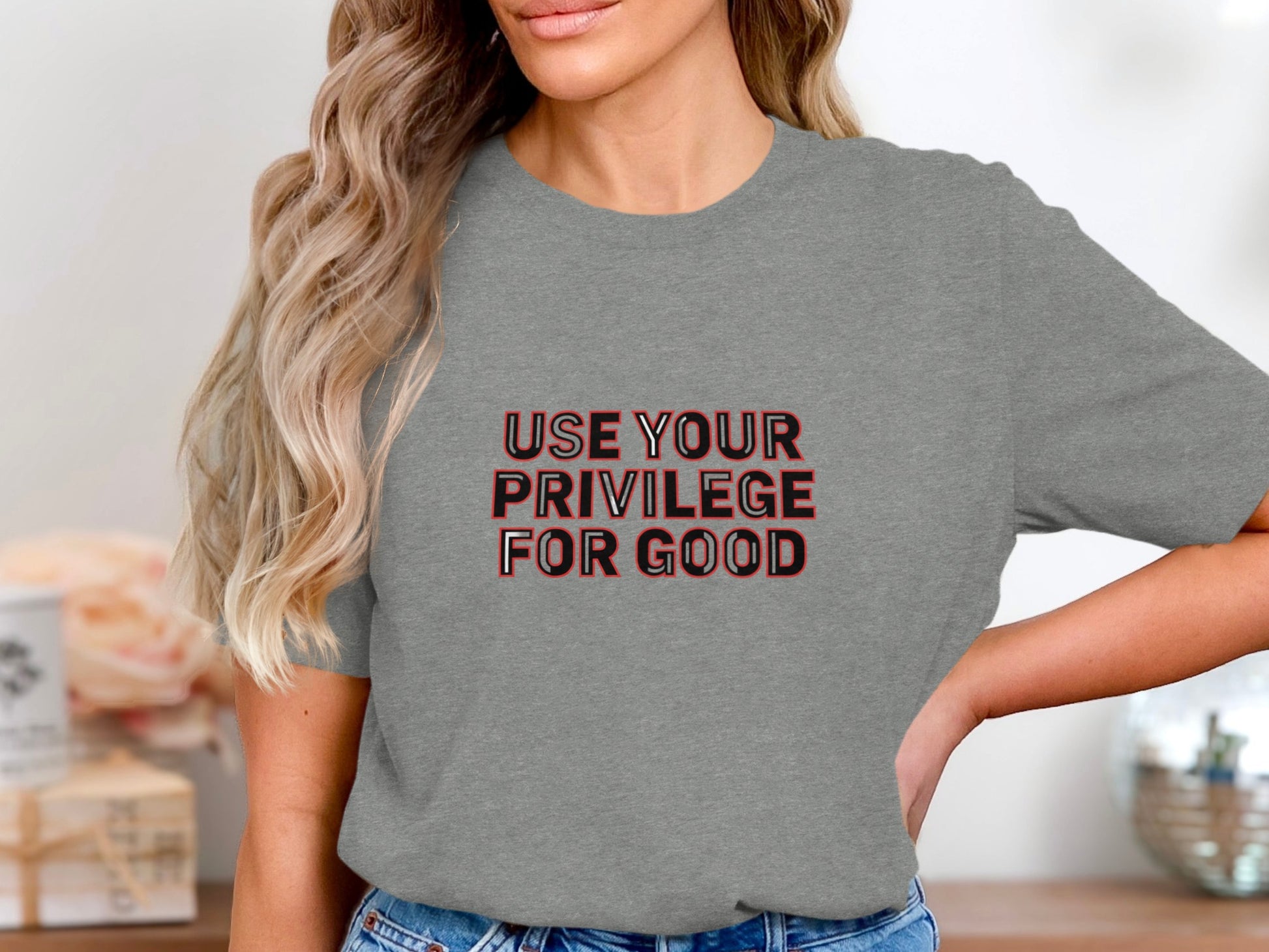 Use Your Privilege For Good Inspirational Shirt