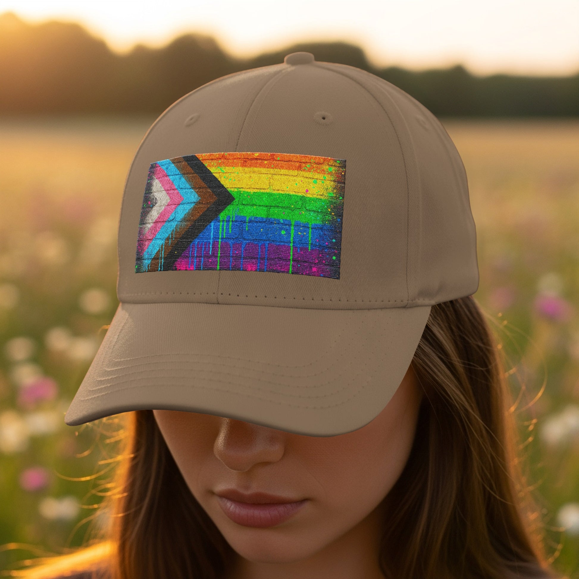 Colorful Inclusive Reflective Design Baseball Cap product