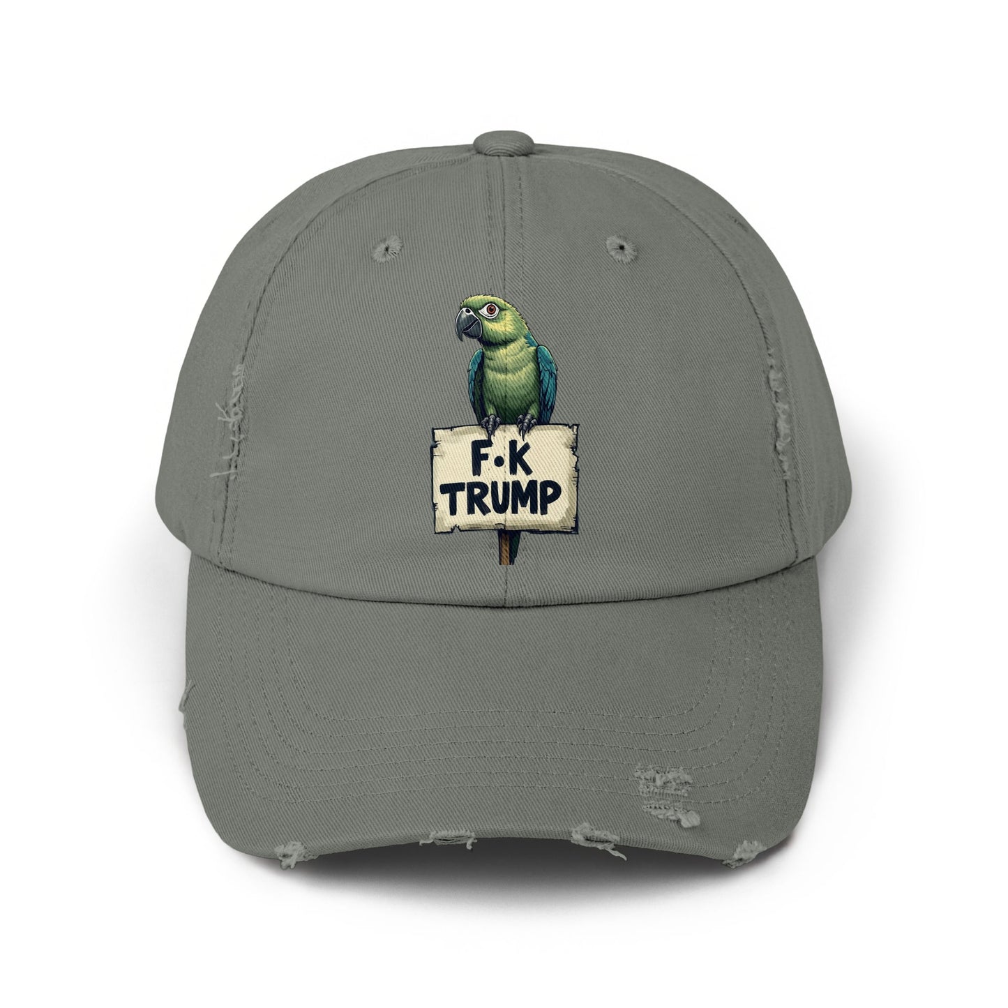 F K TRUMP Parrot Embroidered Hat Unique Fashion product
