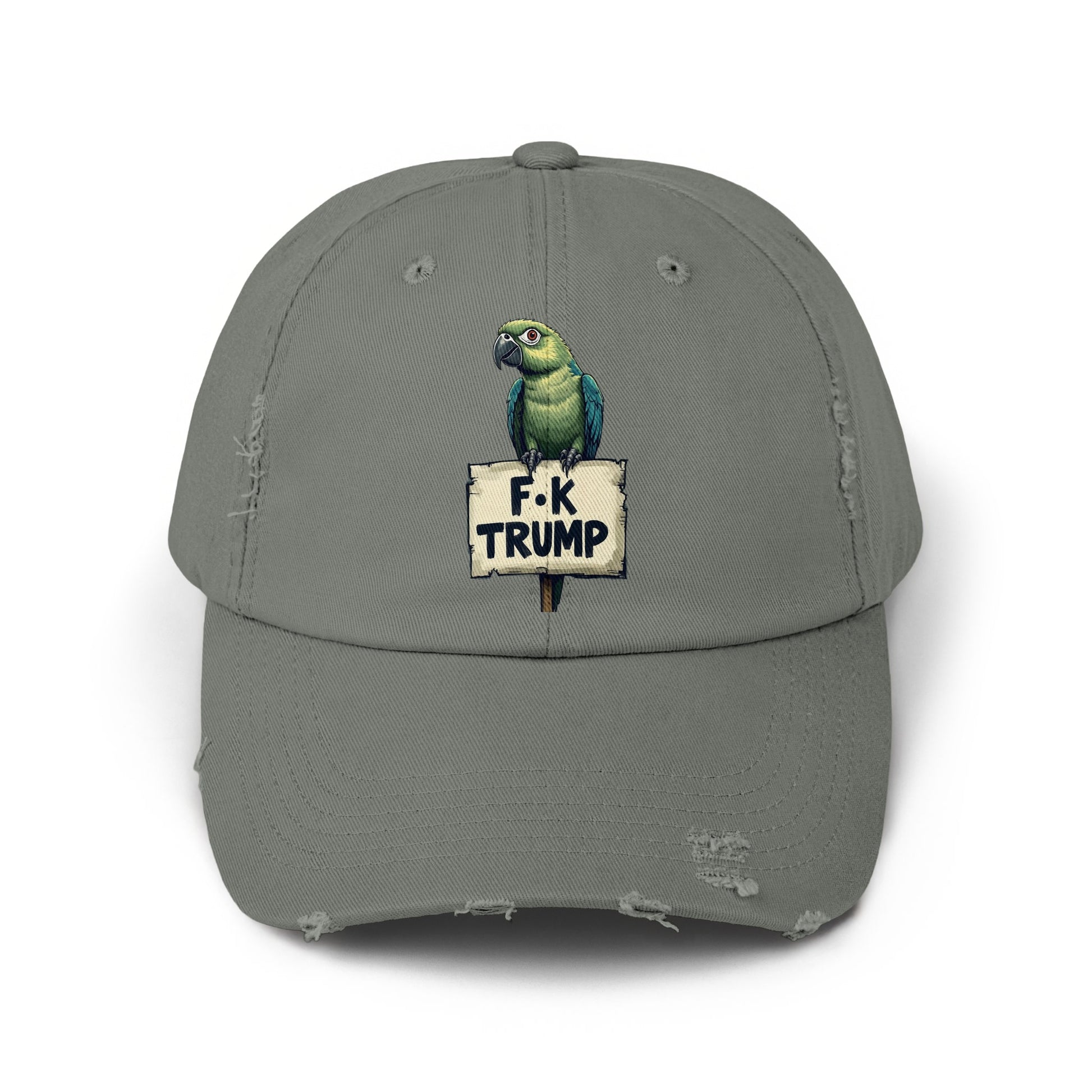 F K TRUMP Parrot Embroidered Hat Unique Fashion product