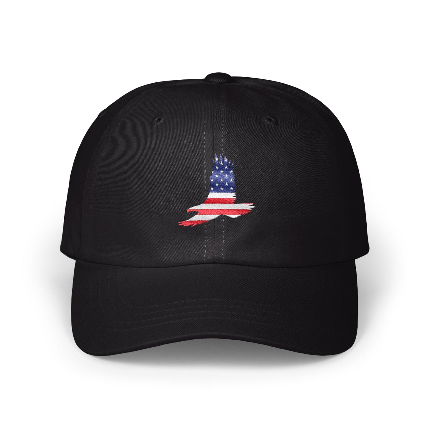 American Flag Distressed Design Embroidered Cap product