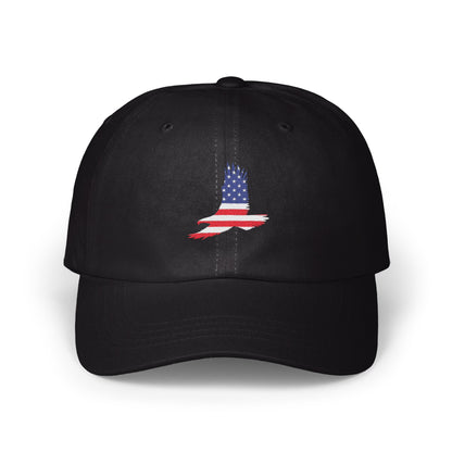 American Flag Distressed Design Embroidered Cap product
