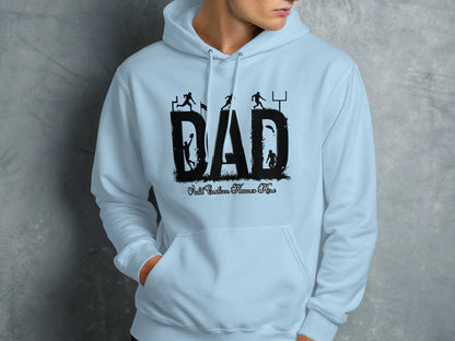Volleyball Inspired Dad Graphic Hoodie product