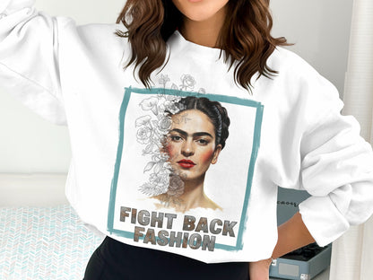FIGHT BACK fashion printed sweatshirt