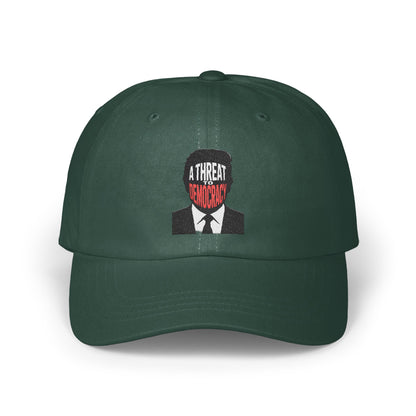 A Threat To Democracy Man's Face Design Cap product type
