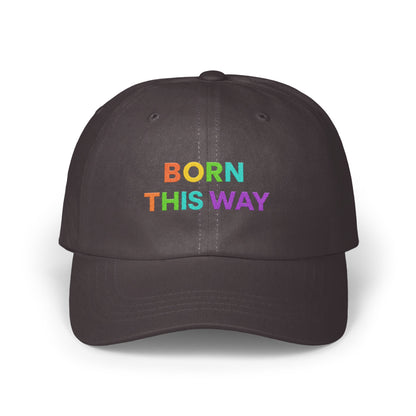 Colorful Born This Way Embroidered Cap product