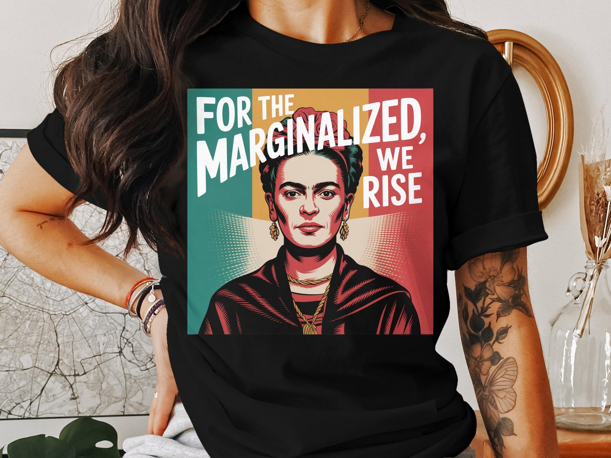 For The Marginalized We Rise Graphic T-Shirt product type