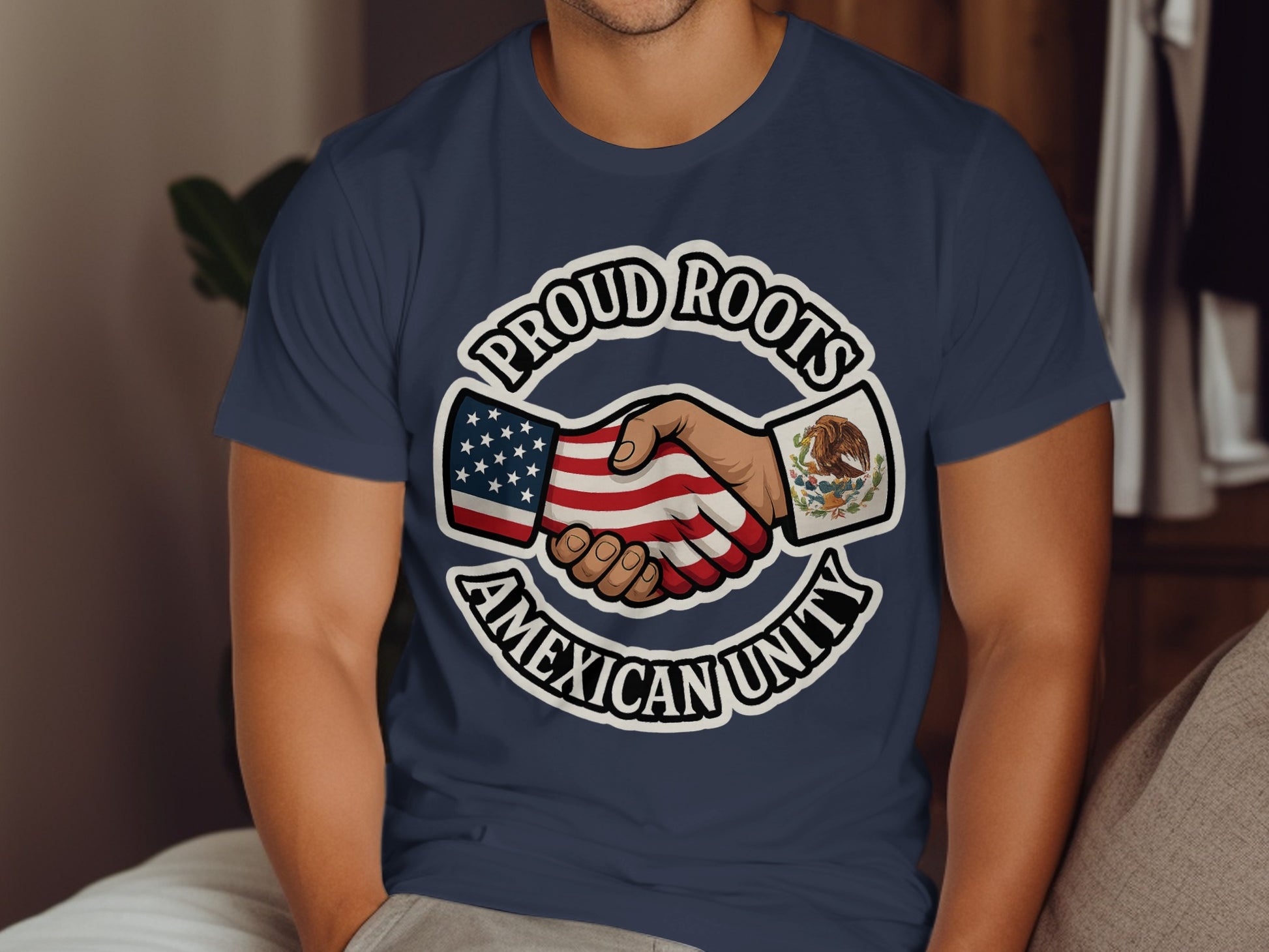 Proud Roots American and Mexican Unity Shirt product