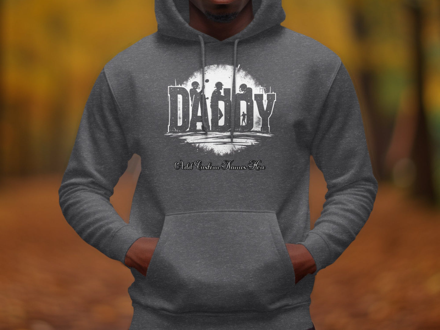 Daddy With Custom Names Here Hoodie Product