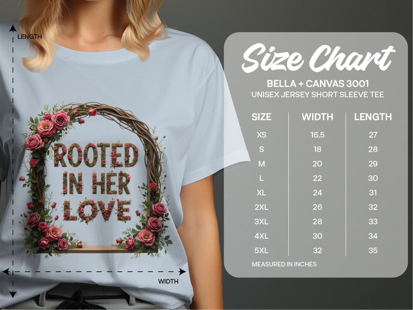 Rooted In Her Love Graphic T-Shirt product type
