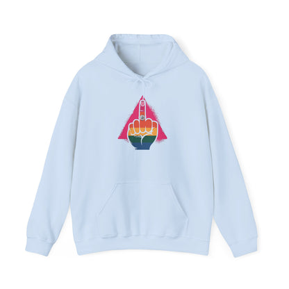 Pride Hoodie Pride Graphic Hoodie - Unisex Heavy Blend™ with Bold Rainbow Design