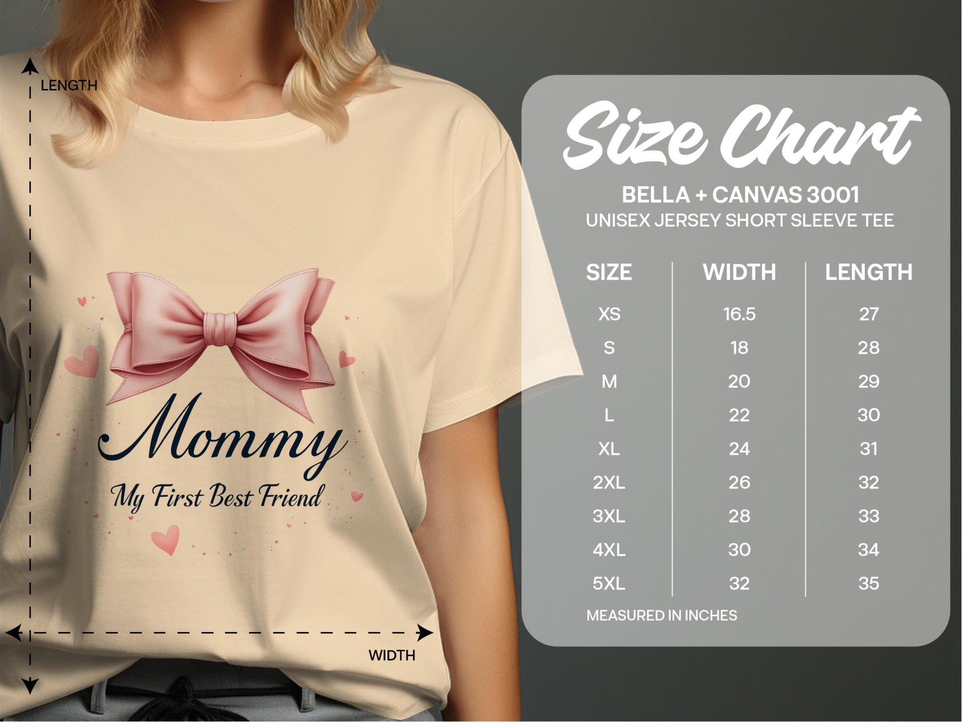 Mommy My First Best Friend Bow Graphic Tee product