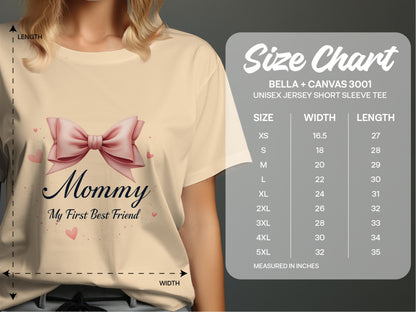 Mommy My First Best Friend Bow Graphic Tee product