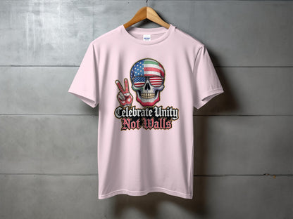 Celebrate Unity Not Walls Graphic T-Shirt product type