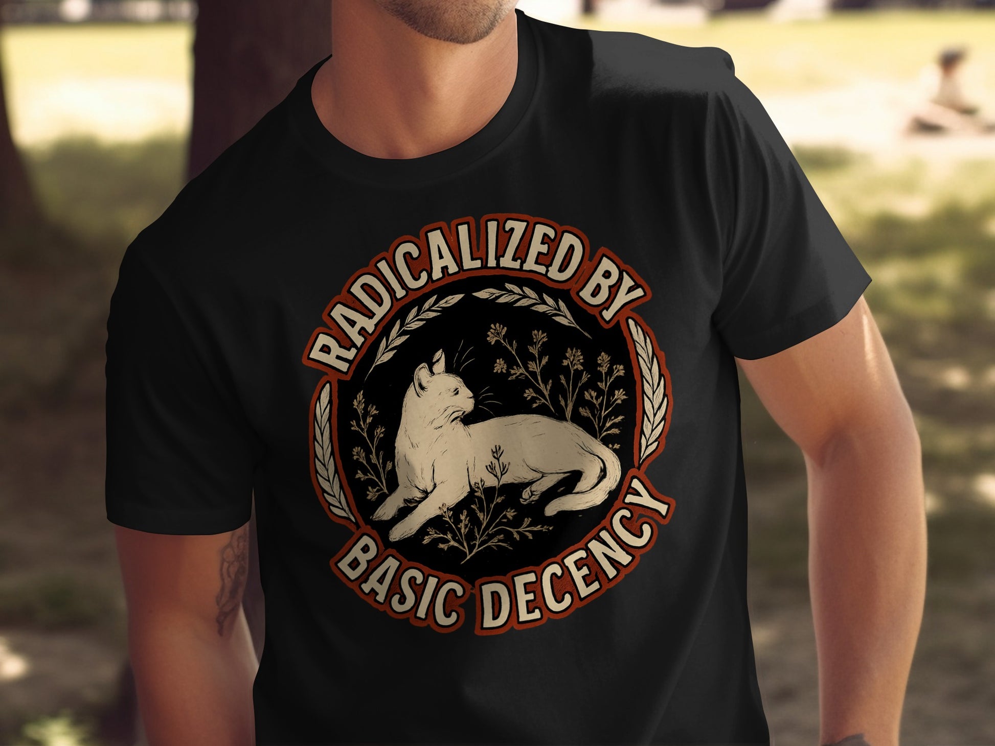 Radicalized By Basic Decency Graphic Shirt product type