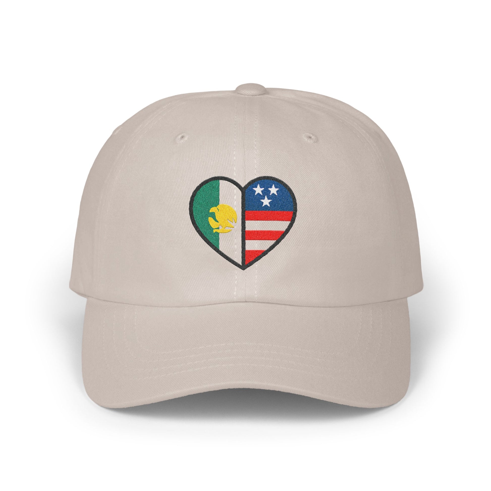 Unique Heart Design Patriotic Baseball Cap Hat product