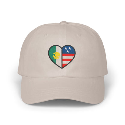 Unique Heart Design Patriotic Baseball Cap Hat product