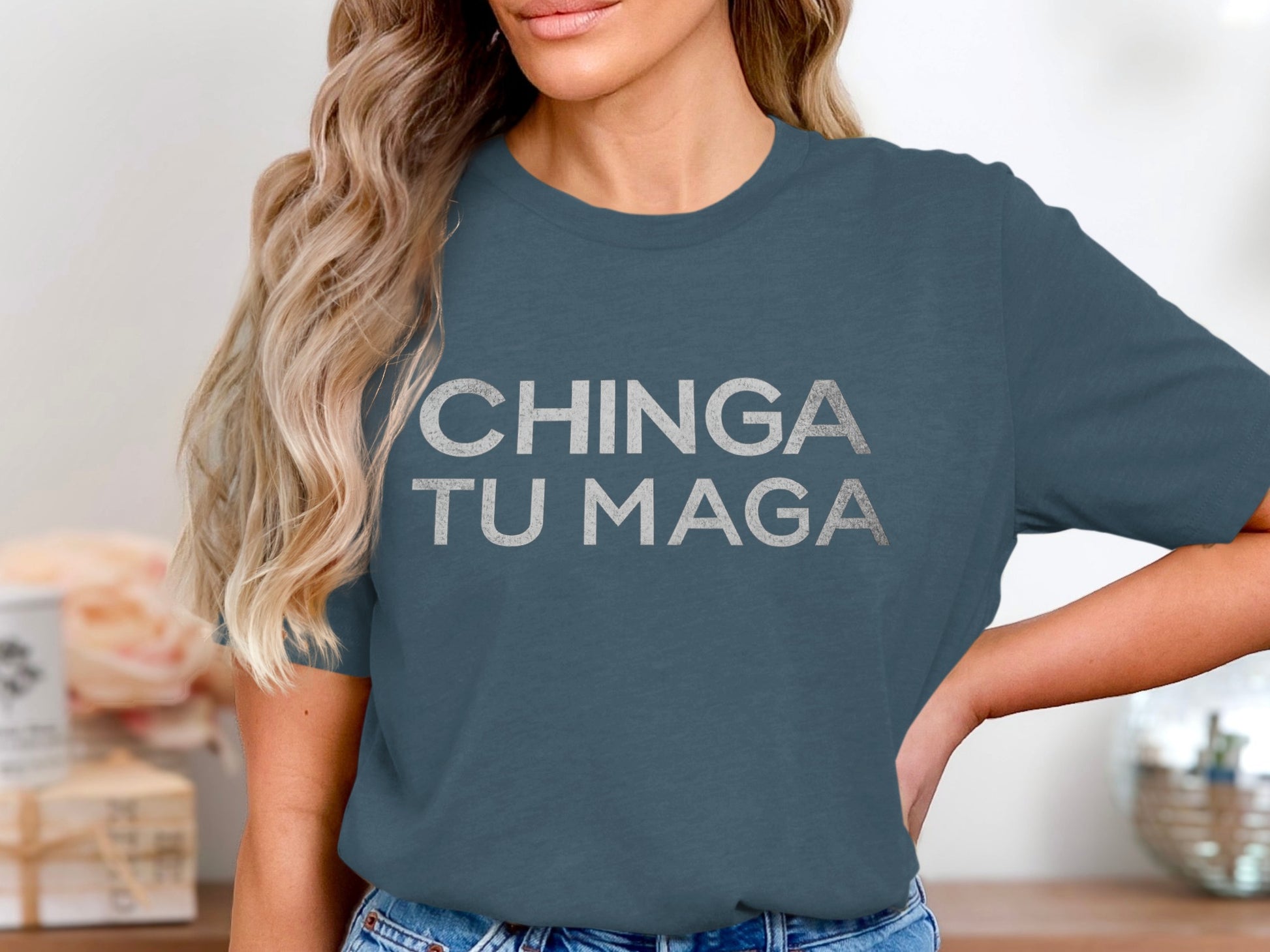 Chinga Tu Maga Statement Shirt for Bold Expressions