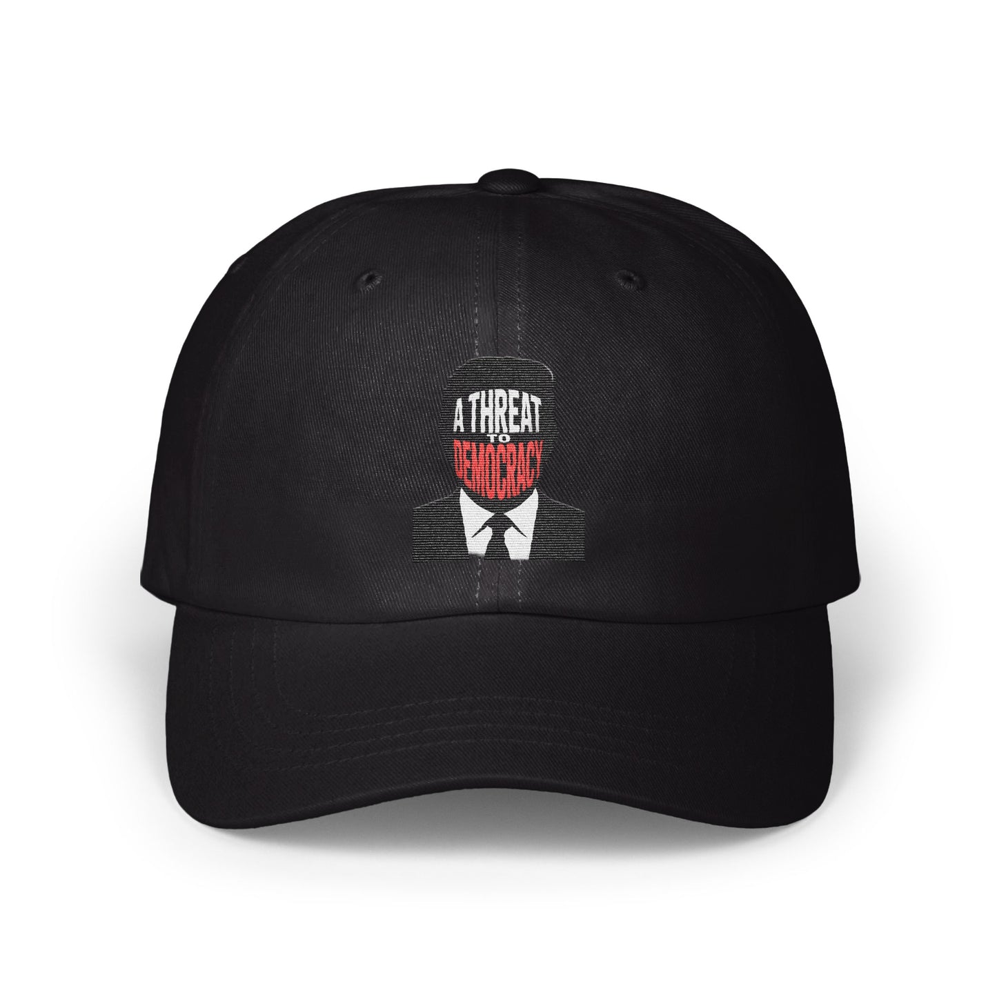 A Threat to Democracy Black Baseball Cap product type