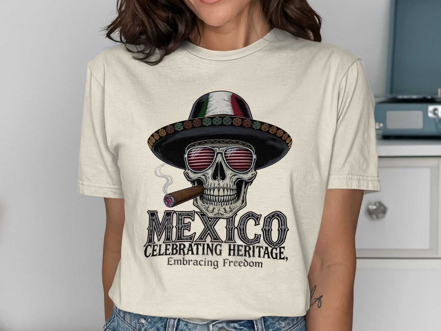 Mexico Celebrating Heritage Embracing Freedom T-Shirt product