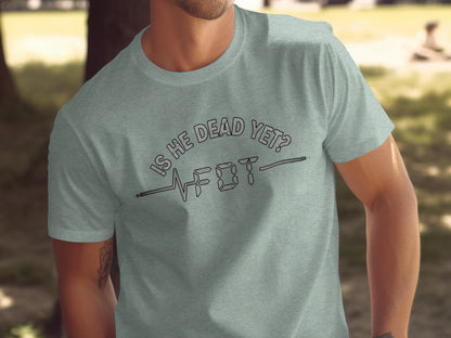 Is He Dead Yet WOT Graphic T-Shirt product