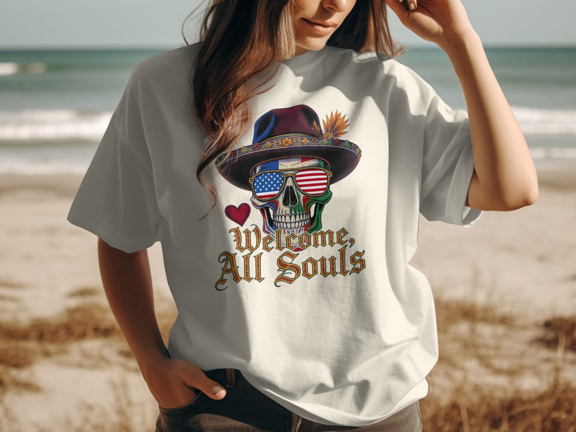 Welcome All Souls Graphic T-Shirt product type