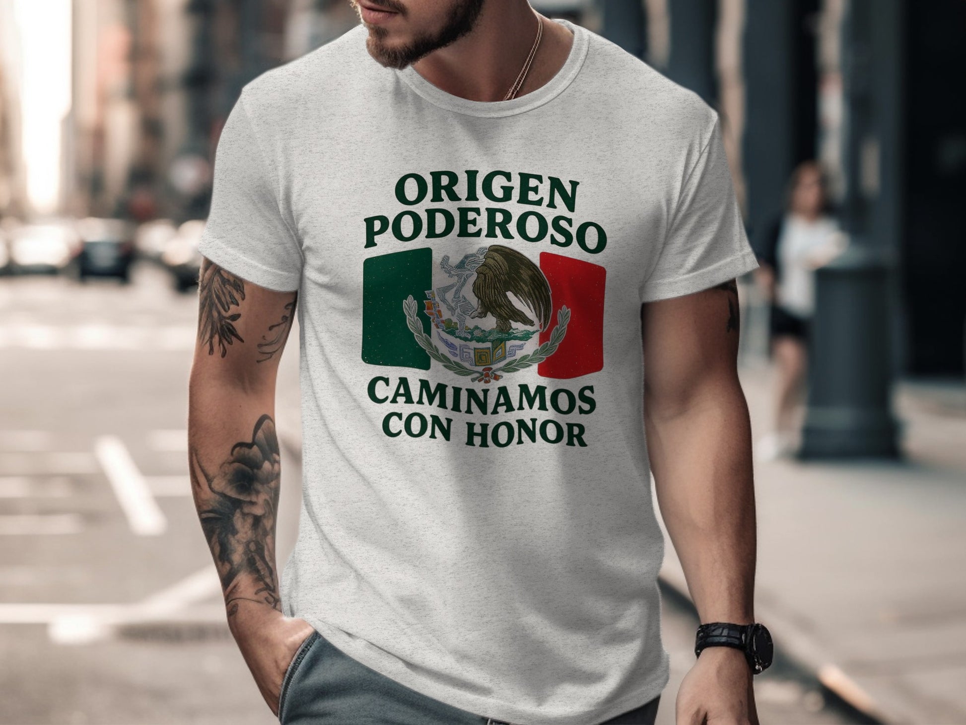 Origen Poderoso Caminamos Con Honor T-shirt product