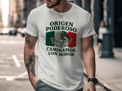 Origen Poderoso Caminamos Con Honor T-shirt product