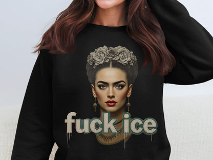 Powerful Statement Sweatshirt with Striking Artwork