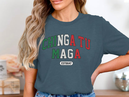 Chingatu Maga Est 8647 T-Shirt for a Bold Statement