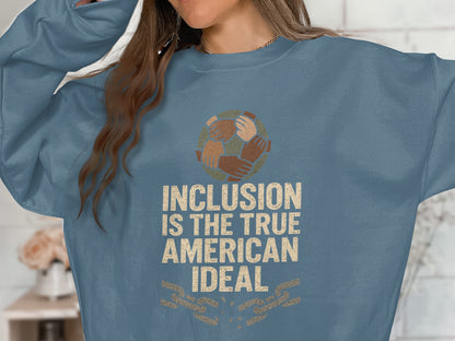 Inclusion is the True American Ideal Sweatshirt product type
