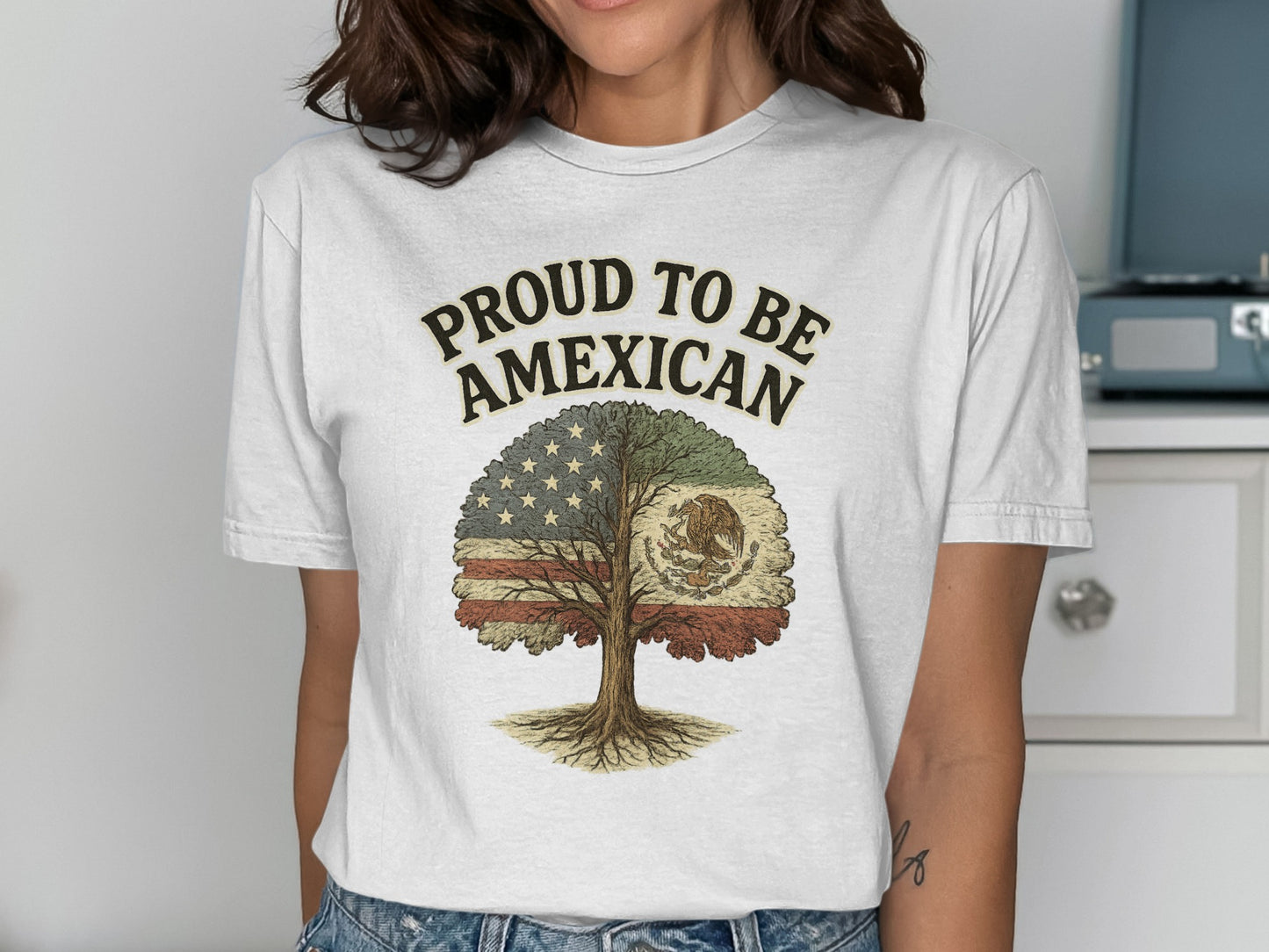 Proud To Be Amexican Graphic Tee product type