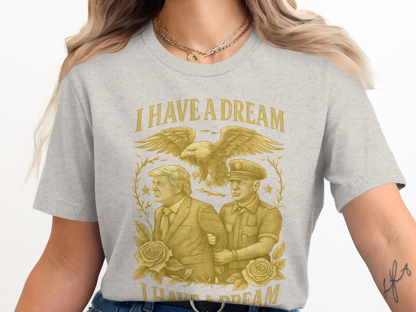 I Have A Dream Graphic Tee Inspirational Apparel product