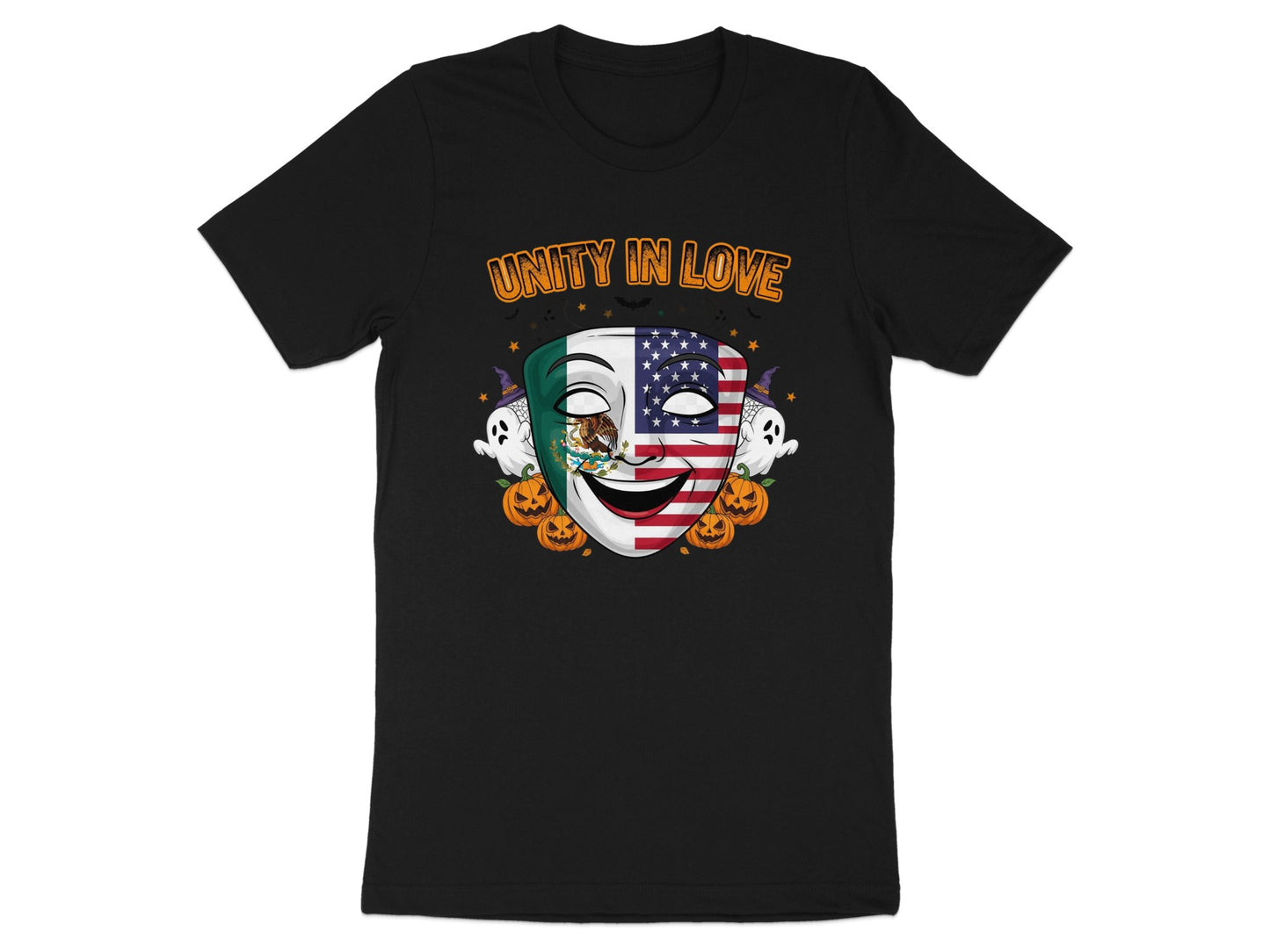 Unity in Love Mask and Flags Themed Halloween product