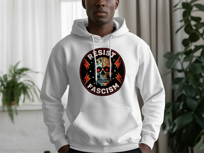 Resist Fascism Stylish Statement Hoodie product type