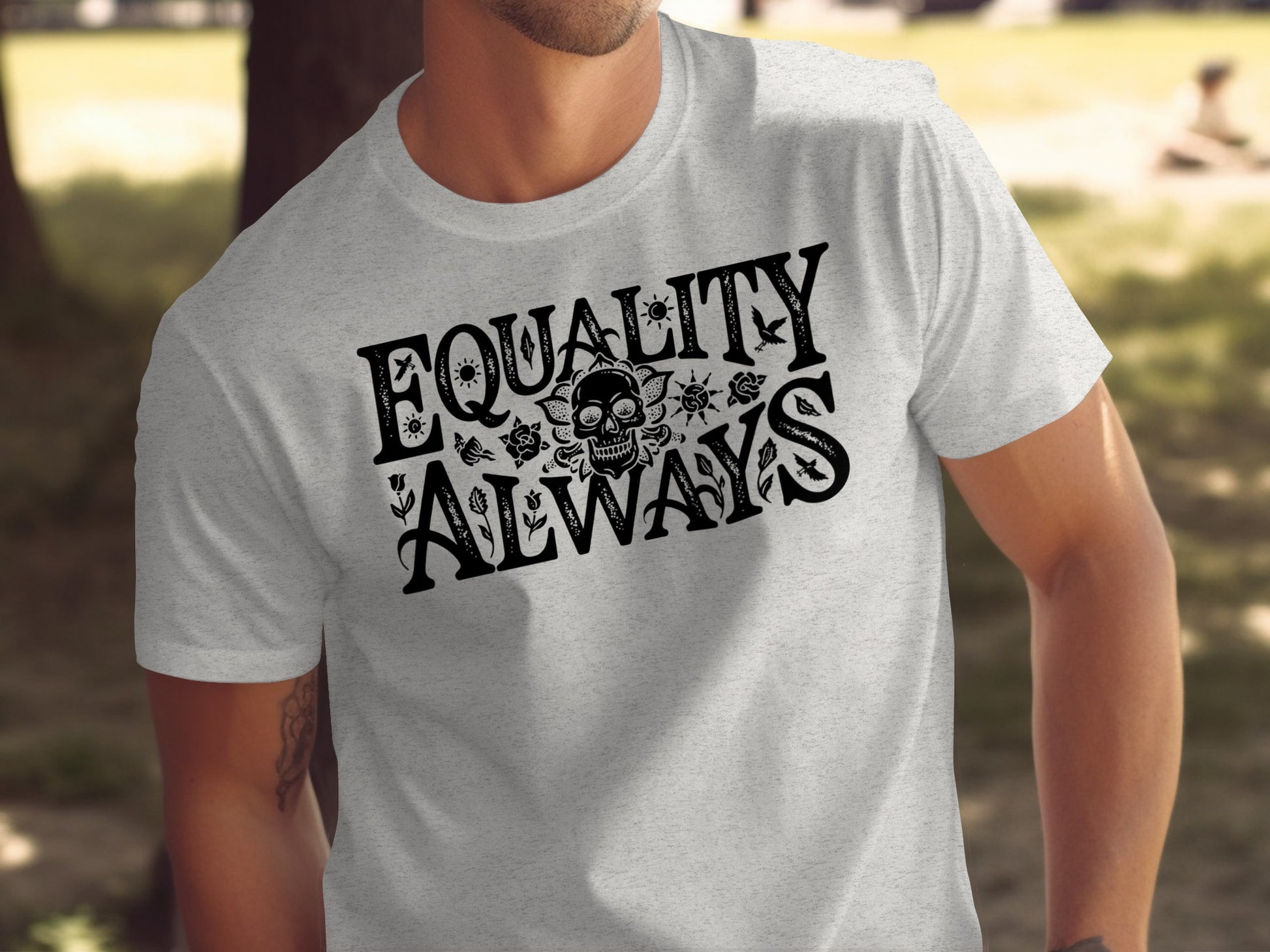 Equality Always Graphic T-shirt for Casual Wear