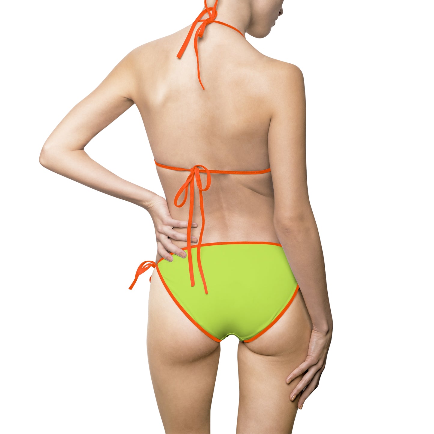 Pride Colorful Women's Bikini Swimsuit | Fun Poolside Apparel, Beachwear, Summer Vacation, Swimwear, AOP Design, Gift for Her