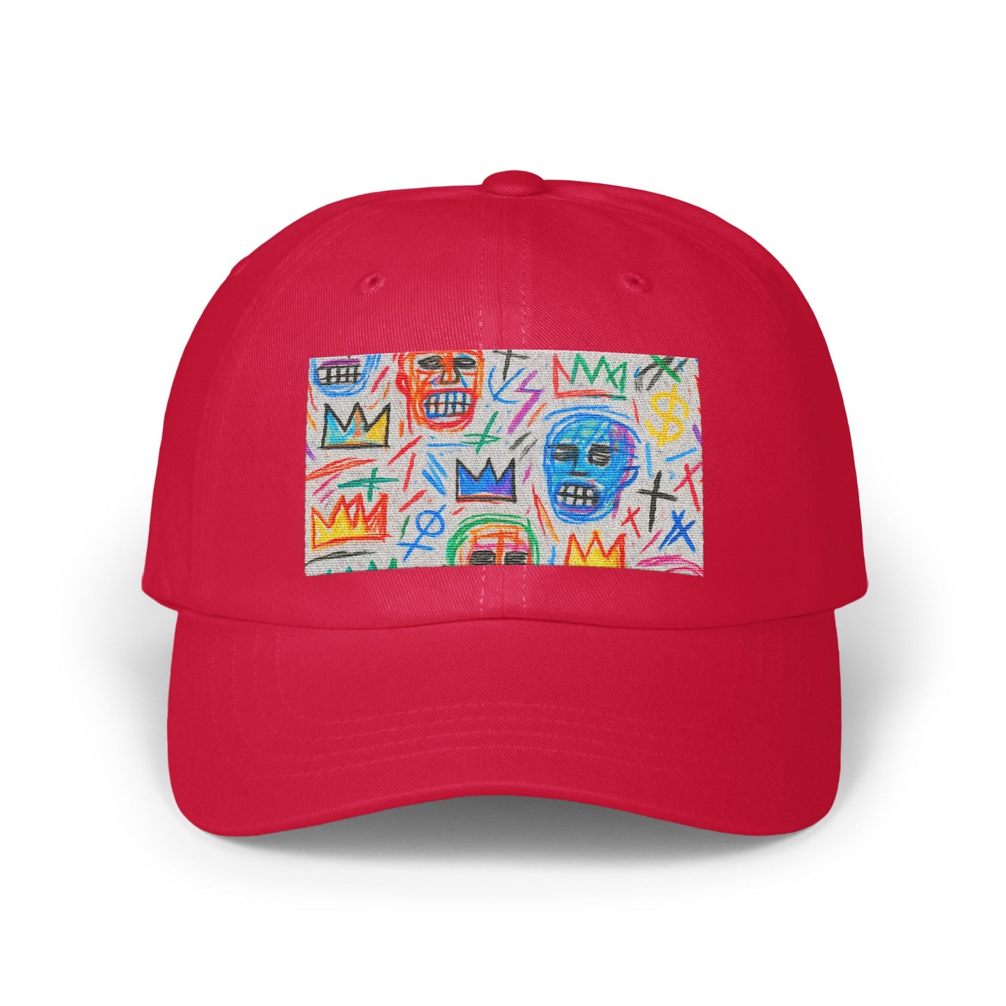 Colorful Abstract Pattern Red Cap product