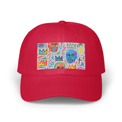 Colorful Abstract Pattern Red Cap product