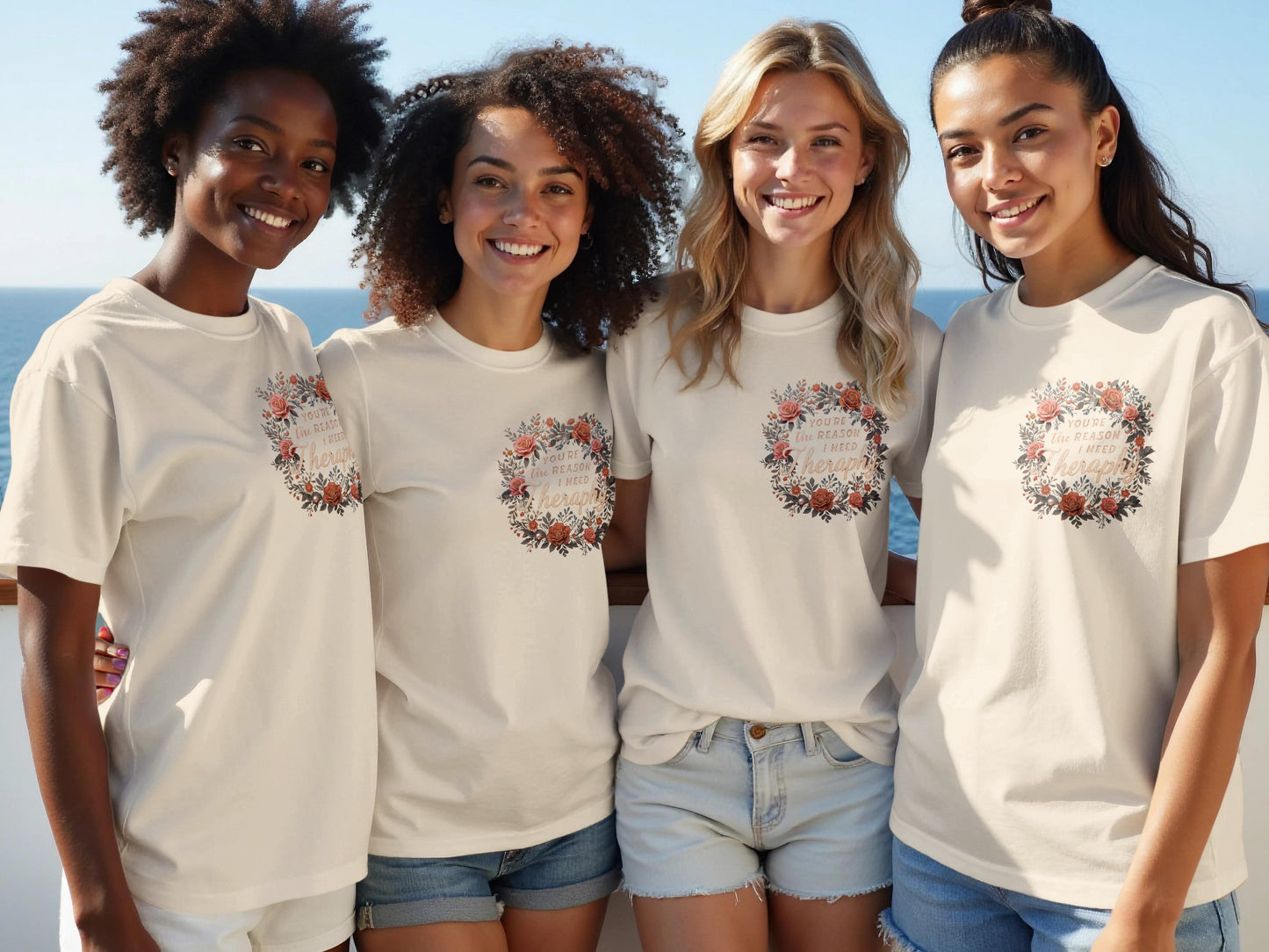 Celebrate Together with Matching Friends T-Shirt product