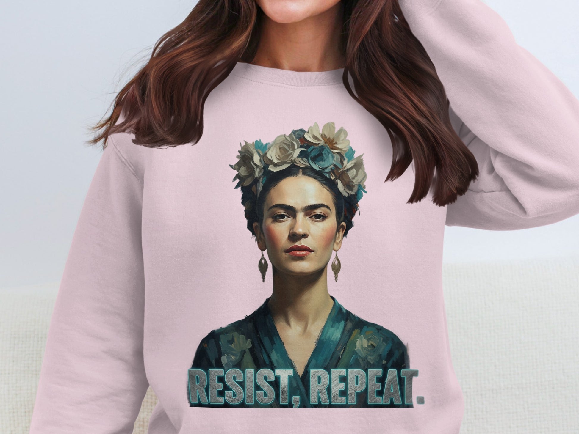 Resist Repeat Inspiring Sweatshirt