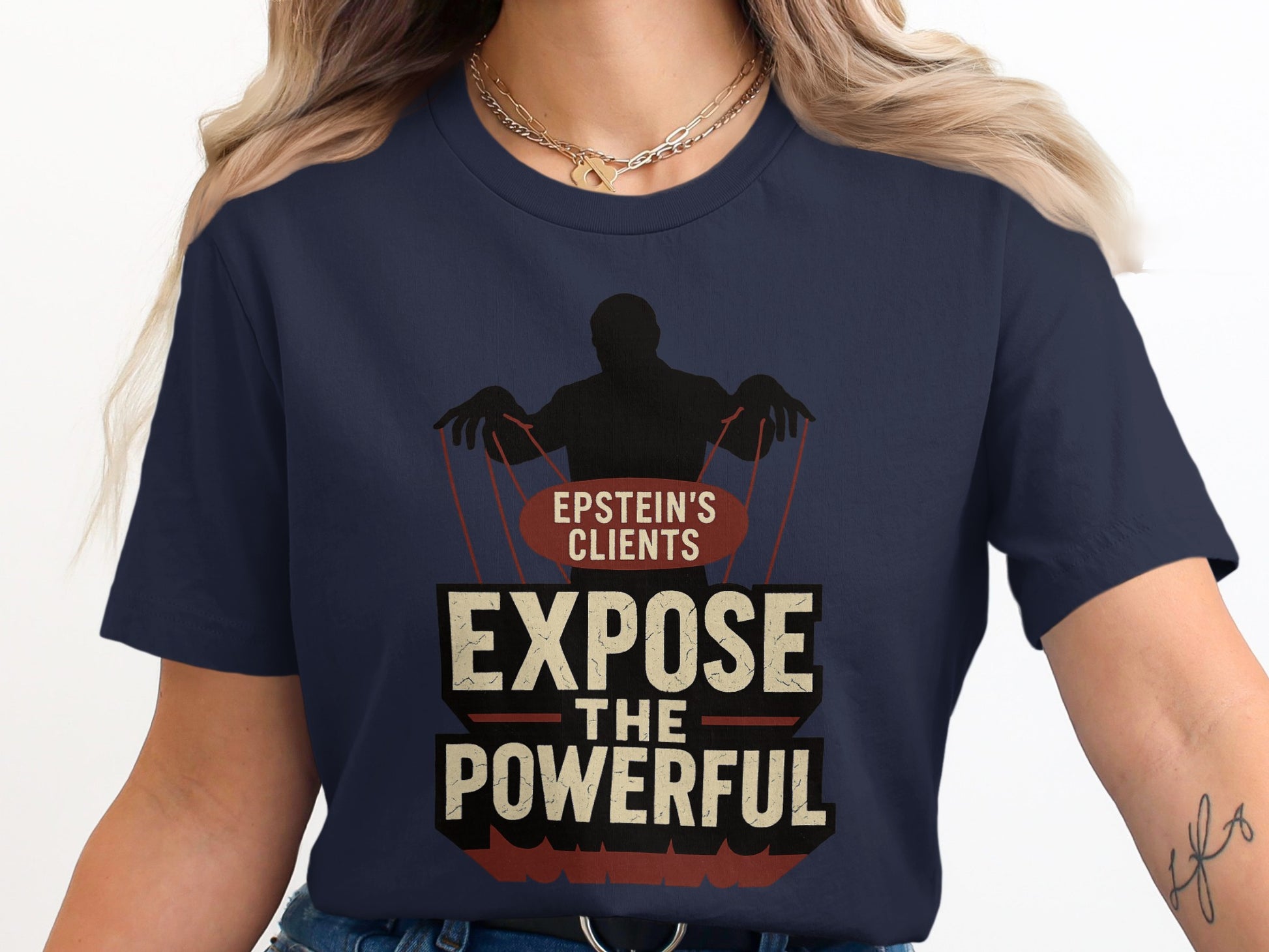 Epstein's Clients Expose The Powerful T-shirt product