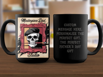 Masterpiece Dad Studio Custom Message Father's Day gift product
