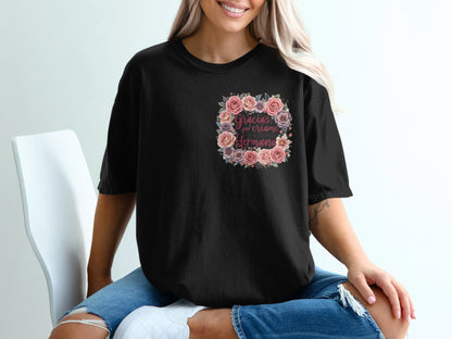 Floral Gracias Por Criarme Hermana Graphic Shirt product