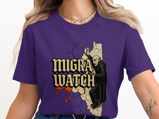 Migra Watch Graphic T-Shirt Vampire Design product