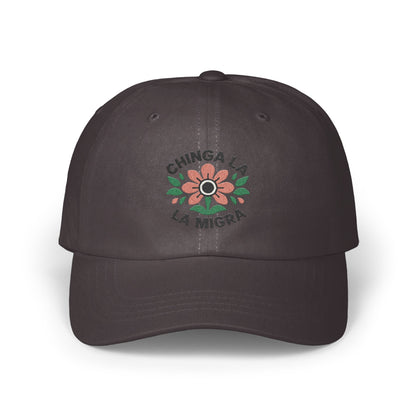 Chinga La Migra Embroidered Black Baseball Cap product
