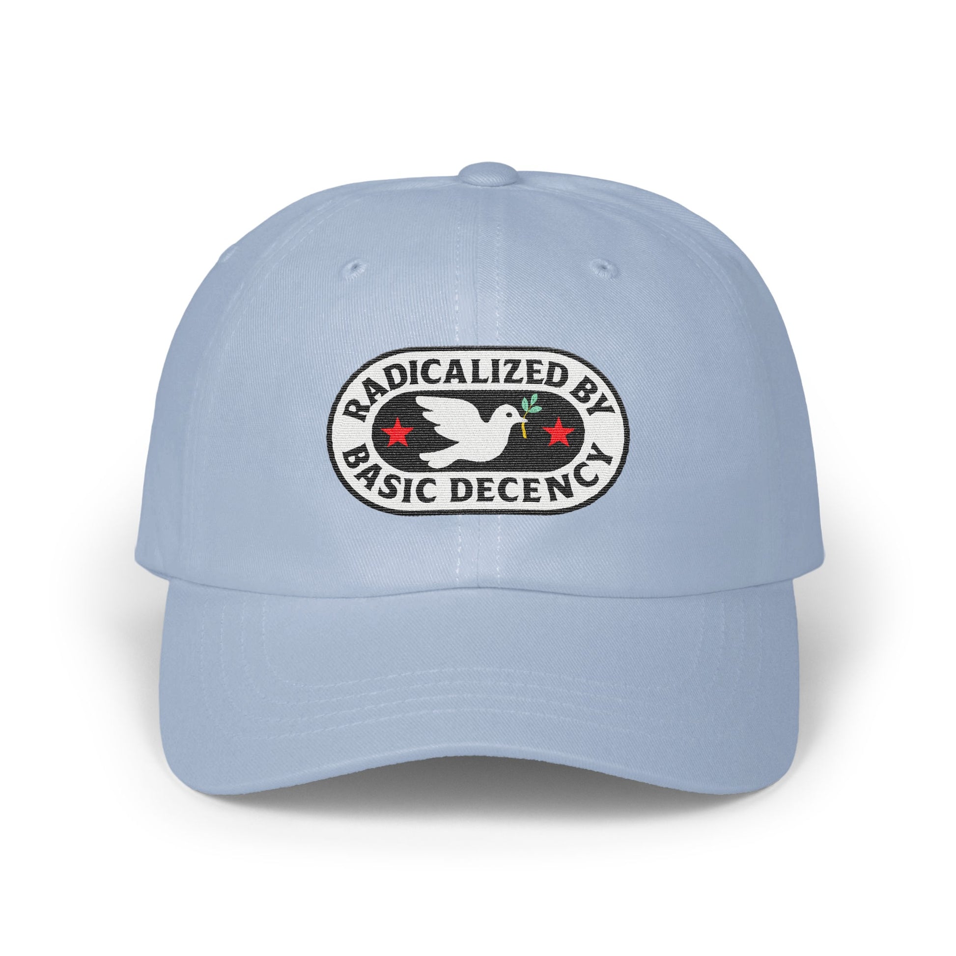 Radicalized By Basic Decency Embroidered Hat product type