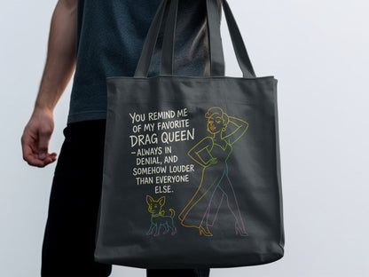 Bold Drag Queen Inspired Tote Bag product type