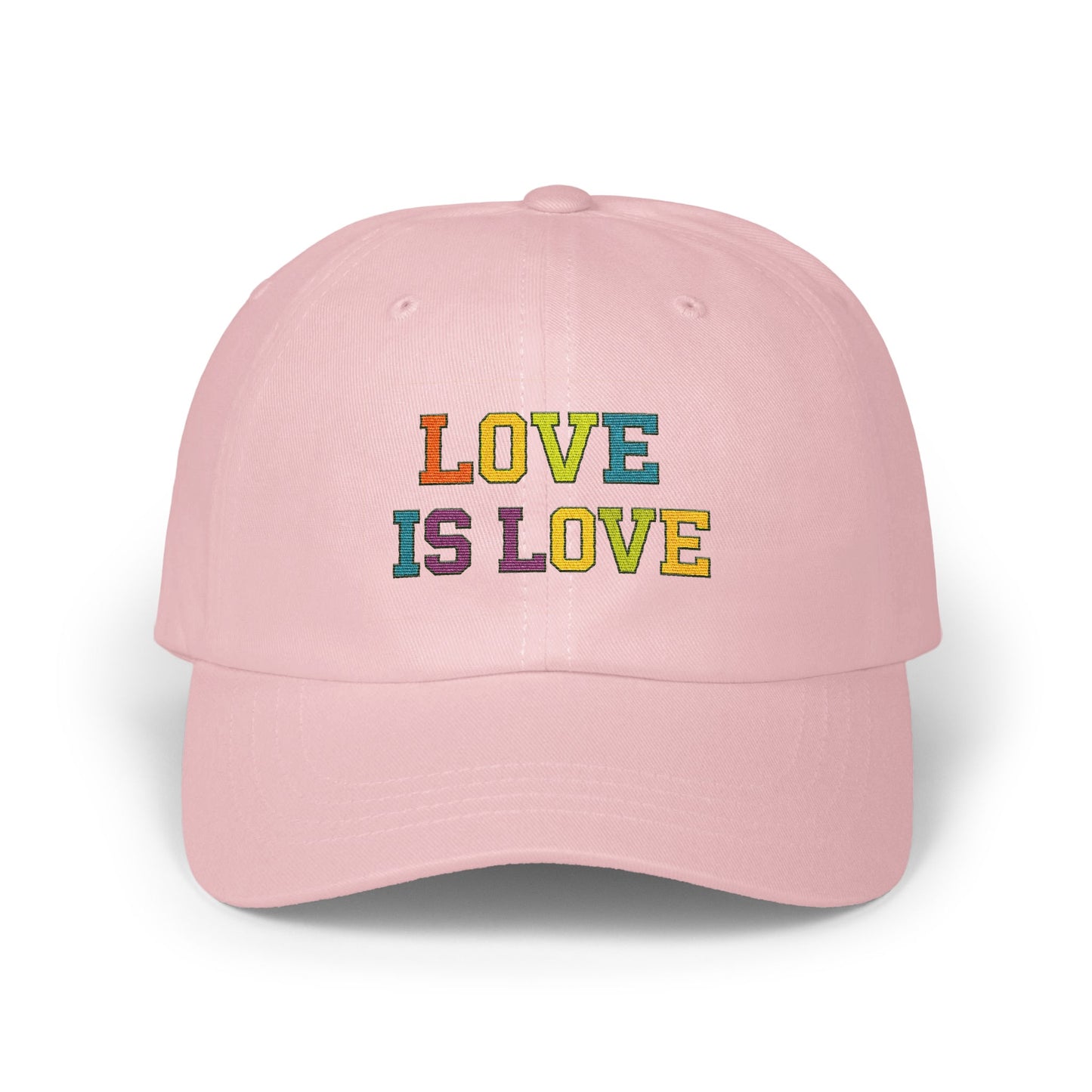 Love Is Love Pastel Pink Baseball Cap product