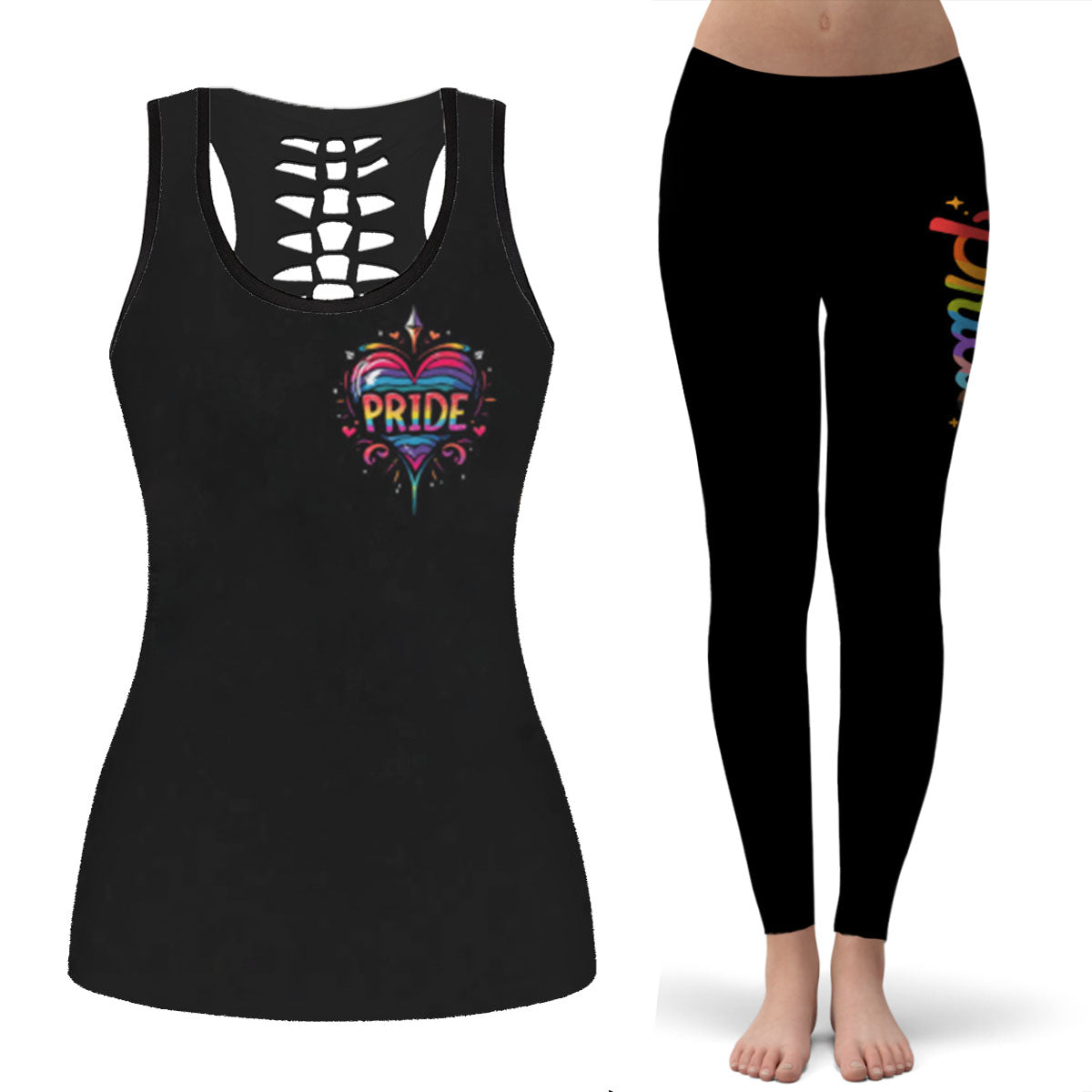 Pride Outfit Yoga Ready Outfit Pride Outfit Tank Set Pride Outfits